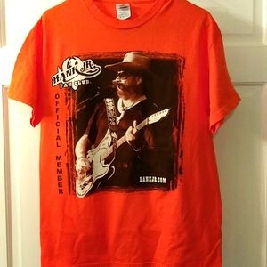 Hank Jr fan club official member t-shirt